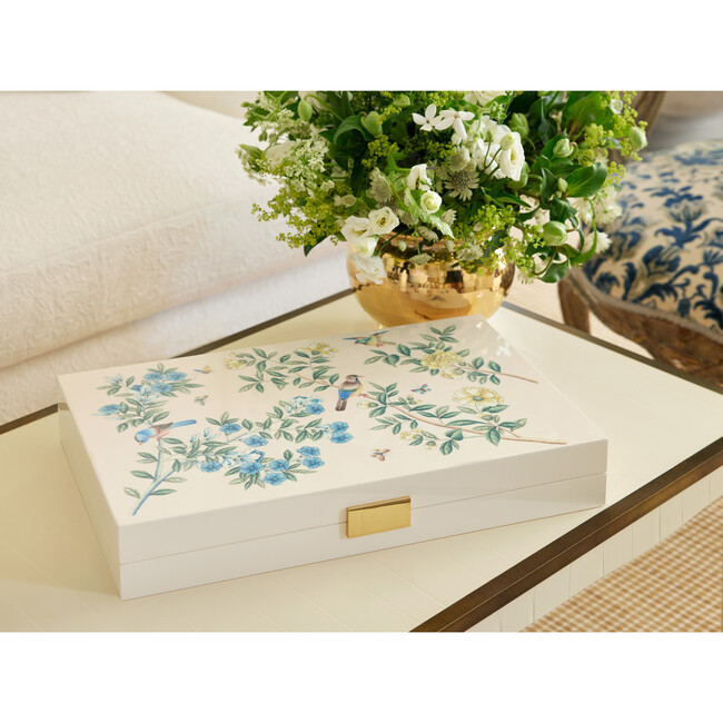 Aerin X Gracie Lacquer Backgammon Set, Heathcote - Accents - 8