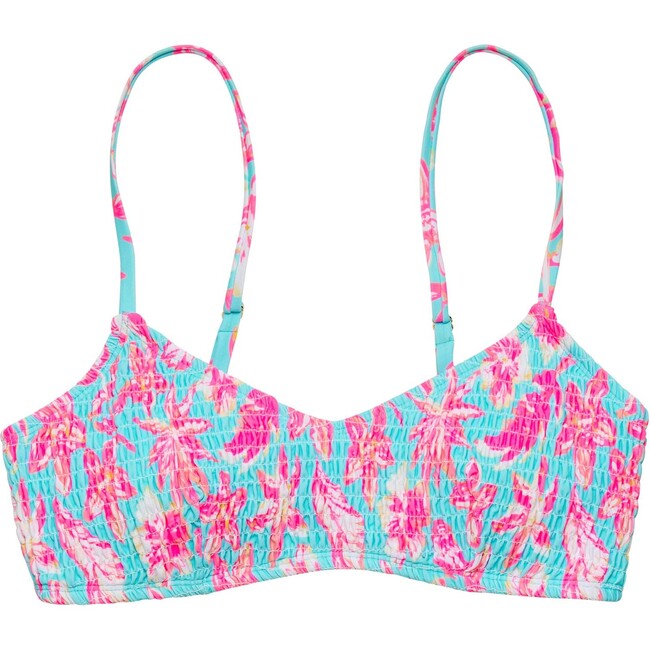 Womens Tropical Glow Recycled Bikini Top