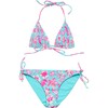 Tropical Glow Teen Recycled Triangle Bikini - Two Pieces - 1 - thumbnail