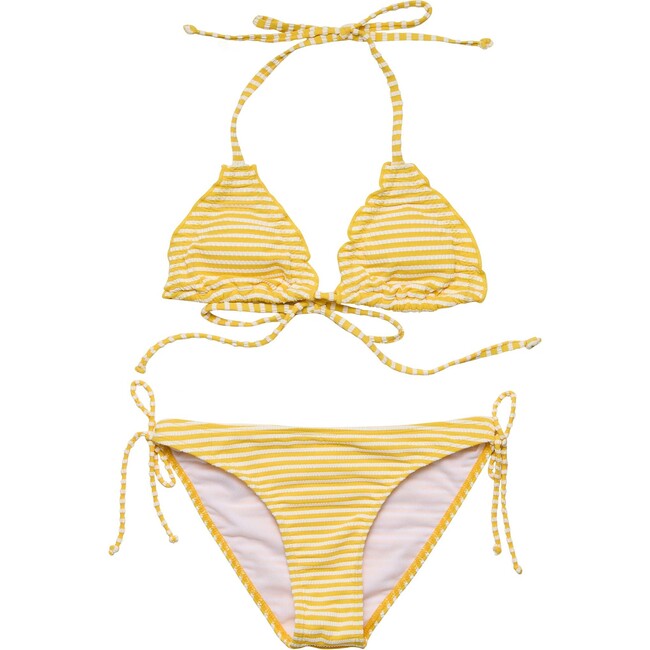 Sunshine Stripe Teen Triangle Bikini