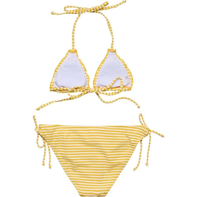 Sunshine Stripe Teen Triangle Bikini - Two Pieces - 3