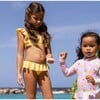Sunshine Stripe Frilled Bikini - Two Pieces - 2 - thumbnail