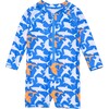 Shark Squad LS Sunsuit - One Pieces - 1 - thumbnail