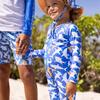 Shark Squad LS Sunsuit - One Pieces - 2