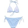 Seaside Gingham Teen Triangle Bikini - Two Pieces - 4 - thumbnail