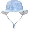 Seaside Gingham Reversible Bucket Hat - Sun Hats - 1 - thumbnail