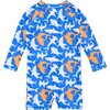 Shark Squad LS Sunsuit - One Pieces - 3