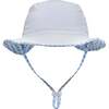 Seaside Gingham Reversible Bucket Hat - Sun Hats - 3 - thumbnail