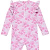 Pink Lagoon LS Sunsuit - One Pieces - 3