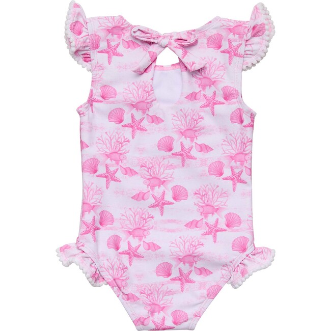 Pink Lagoon Frill Swimsuit - One Pieces - 3