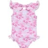 Pink Lagoon Frill Swimsuit - One Pieces - 3 - thumbnail
