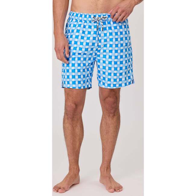 Mens Ocean Grid Swim Short