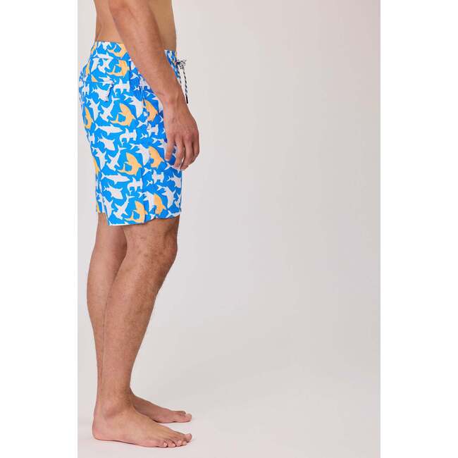 Mens Shark Squad Swim Short - Swim Trunks - 5