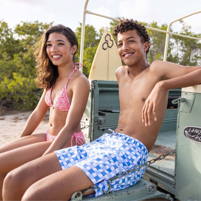 Ocean Grid Swim Short - Swim Trunks - 4