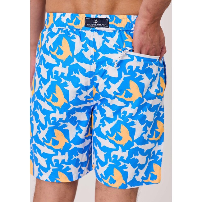 Mens Shark Squad Swim Short - Swim Trunks - 7