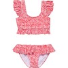 Ditsy Bloom Frilled Crop Bikini - Two Pieces - 1 - thumbnail