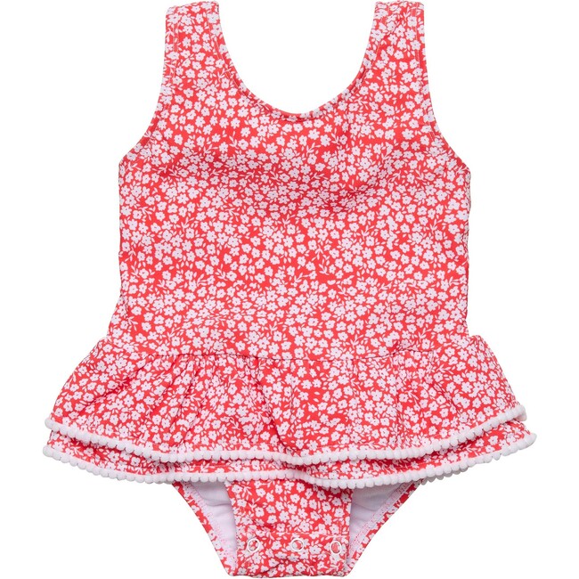 Ditsy Bloom Skirt Swimsuit