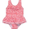 Ditsy Bloom Skirt Swimsuit - One Pieces - 1 - thumbnail