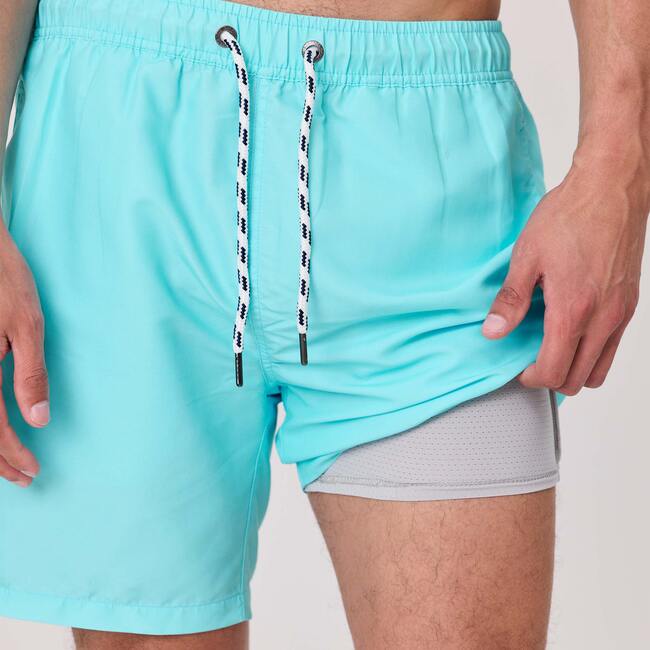 Mens Aqua Comfort Lined Swim Short - Swim Trunks - 5