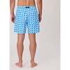 Mens Ocean Grid Swim Short - Swim Trunks - 7 - thumbnail