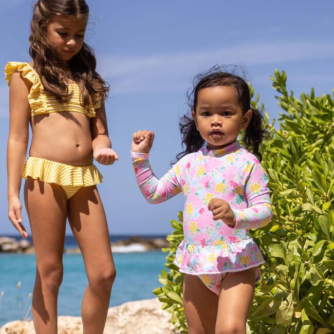Buttercup Bloom Skirt Surf Suit