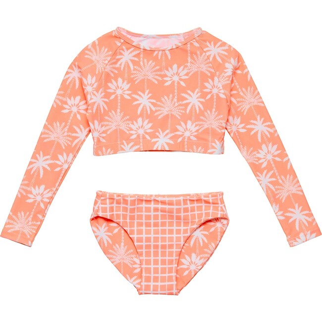 Cali Palms Recycled Crop LS Rash Set - Two Pieces - 4