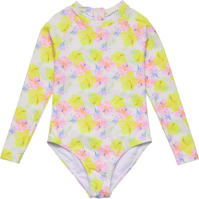 Aloha Vacay Recycled LS Surf Suit