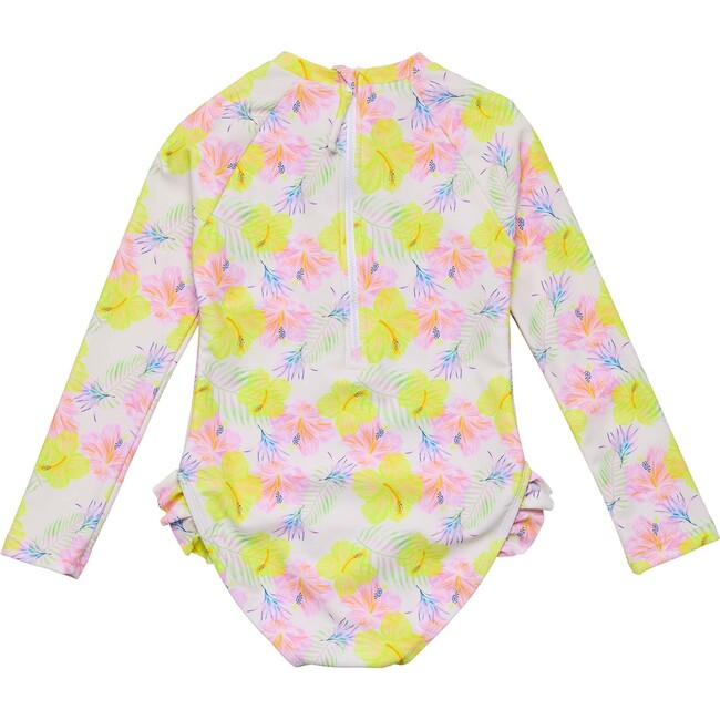 Aloha Vacay Recycled Leg Frill Surf Suit - One Pieces - 3