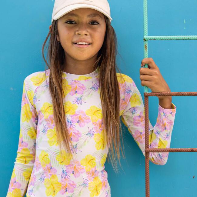 Aloha Vacay Recycled LS Surf Suit