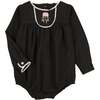 Dhalia Romper, Black - Rompers - 1 - thumbnail