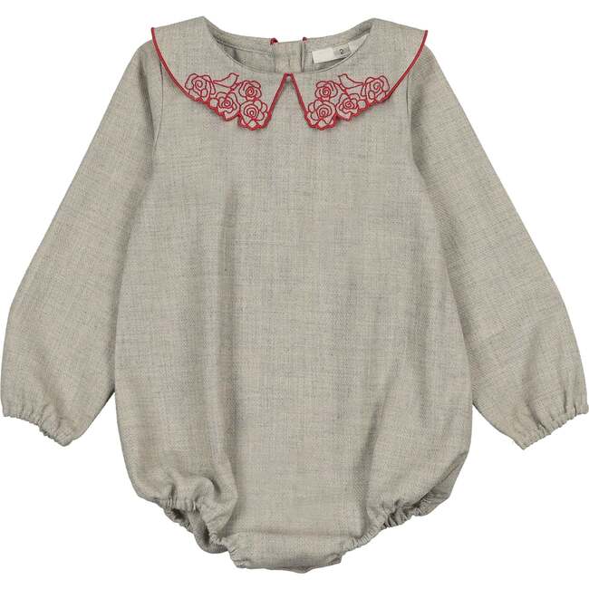 Holland Romper, Grey