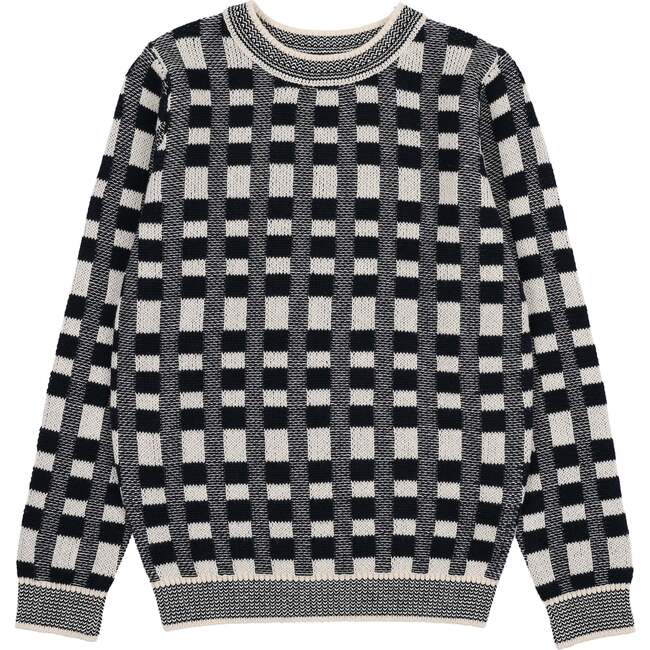 Calvin Sweater, Black/Grey