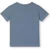 Linen Cotton T-Shirt, Horizon Blue - T-Shirts - 6 - thumbnail