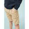 Linen Cotton Shorts, Sand - Shorts - 2 - thumbnail