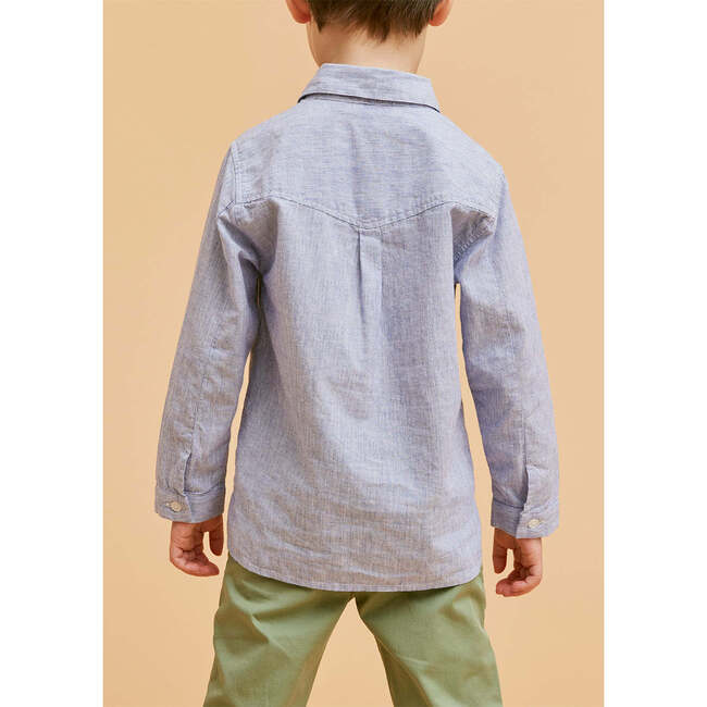 Cotton Chino Trousers, Olive Green - Shirts - 6