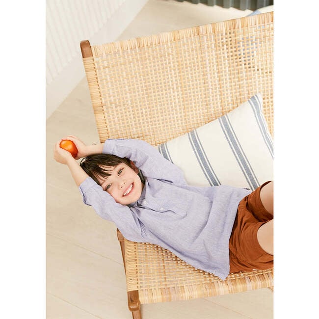 Cotton Chino Trousers, Olive Green - Shirts - 7