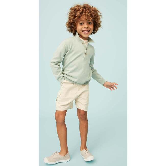 Cargo Shorts, Gray Green