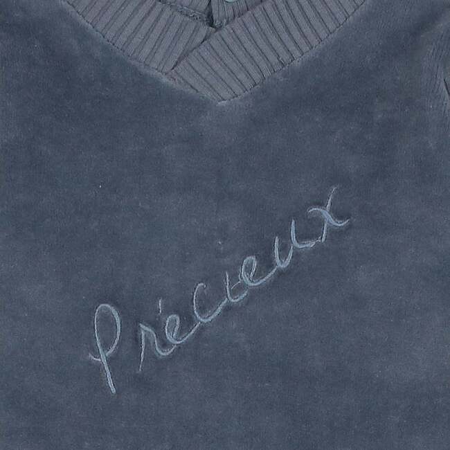 Precious Moments Footie & Hat Set, Midnight Blue