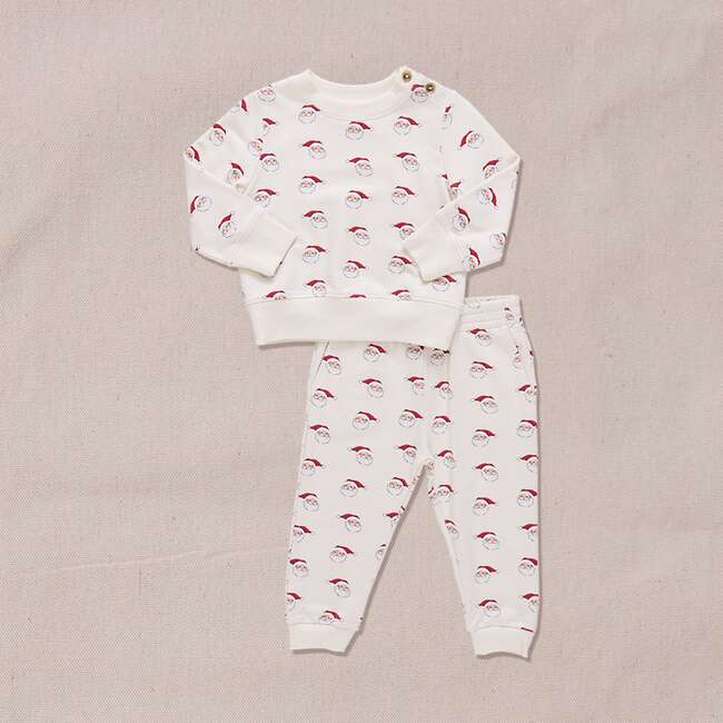 Baby Jax Jogger Set, Mini Santa