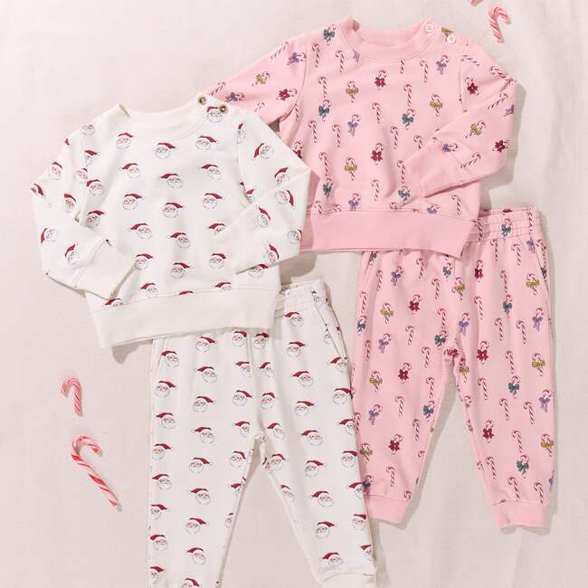 Baby Jax Jogger Set, Mini Santa