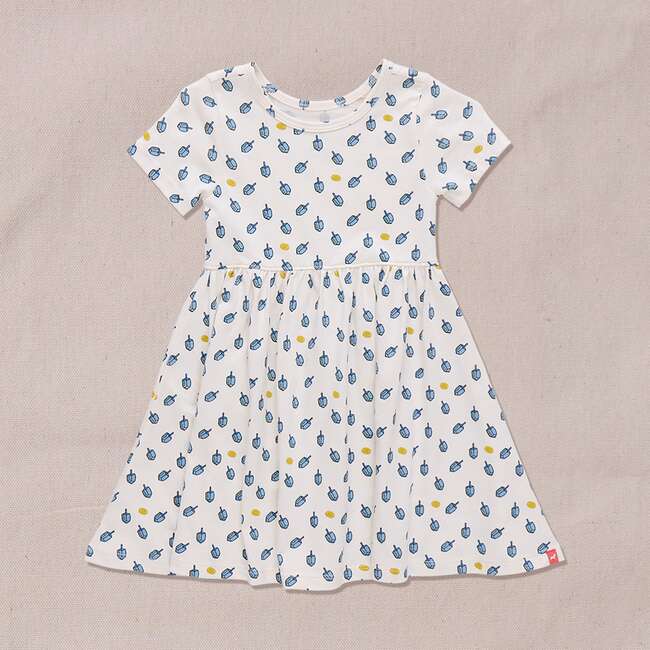 Sunny Dress, Tossed Dreidels