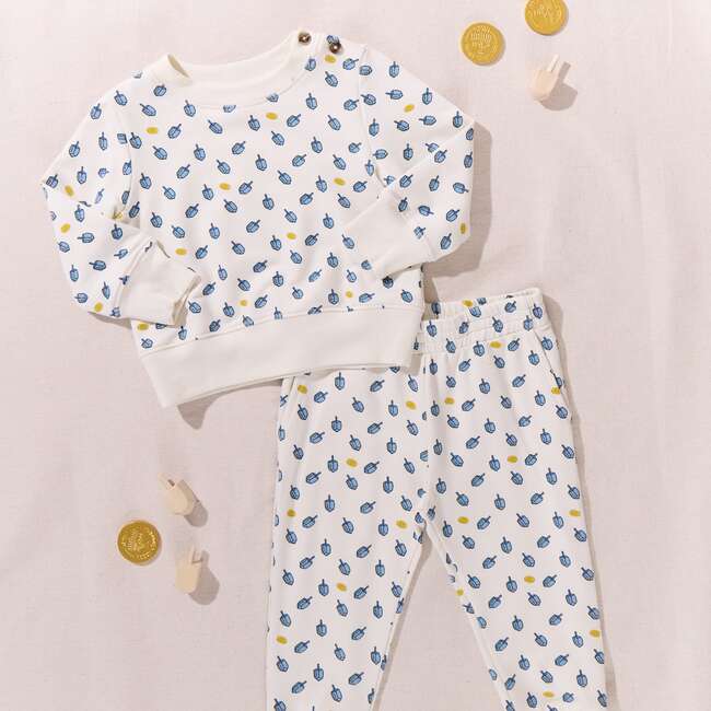 Baby Jax Jogger Set, Tossed Dreidels - Mixed Apparel Set - 3
