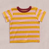 Adventure Shirt, Pink and Yellow Stripe - T-Shirts - 1 - thumbnail