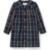 Parks Dress, Navy Tartan - Dresses - 1 - thumbnail