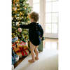 Nolan Long Sleeve Bubble, Navy Corduroy - Onesies - 3 - thumbnail