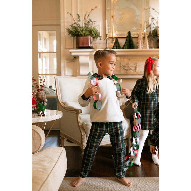 Bennett Pant, Navy Tartan - Pants - 3