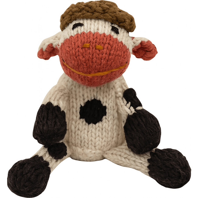 Wool Knit Buddy, Willa The Cow
