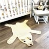 Organic Wool Play Mat + Nursery Rug, Polar Bear - Playmats - 1 - thumbnail