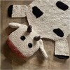Organic Wool Play Mat + Nursery Rug, Cow - Playmats - 2