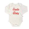Long Sleeve Graphic Bodysuit, Santa Baby - Onesies - 1 - thumbnail